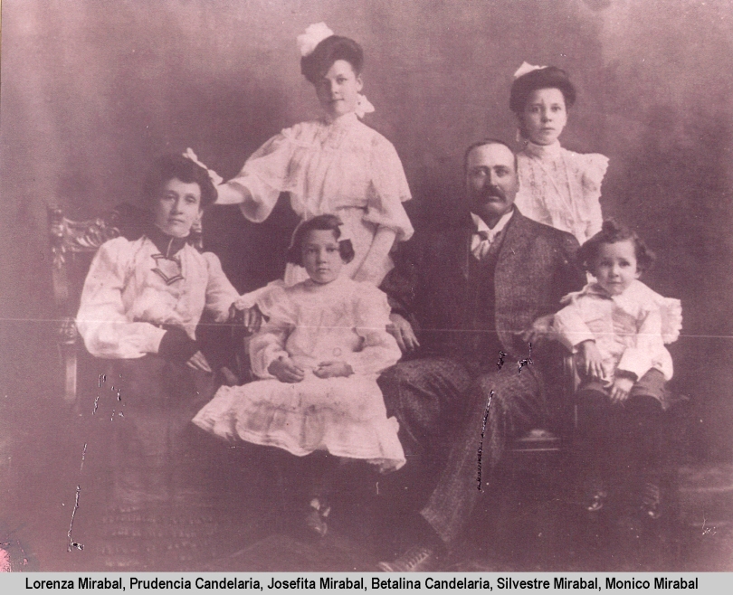San Rafael/Grants Oral Histories Project; Photo of the Mirabal family, one of the most prominent families in San Rafael